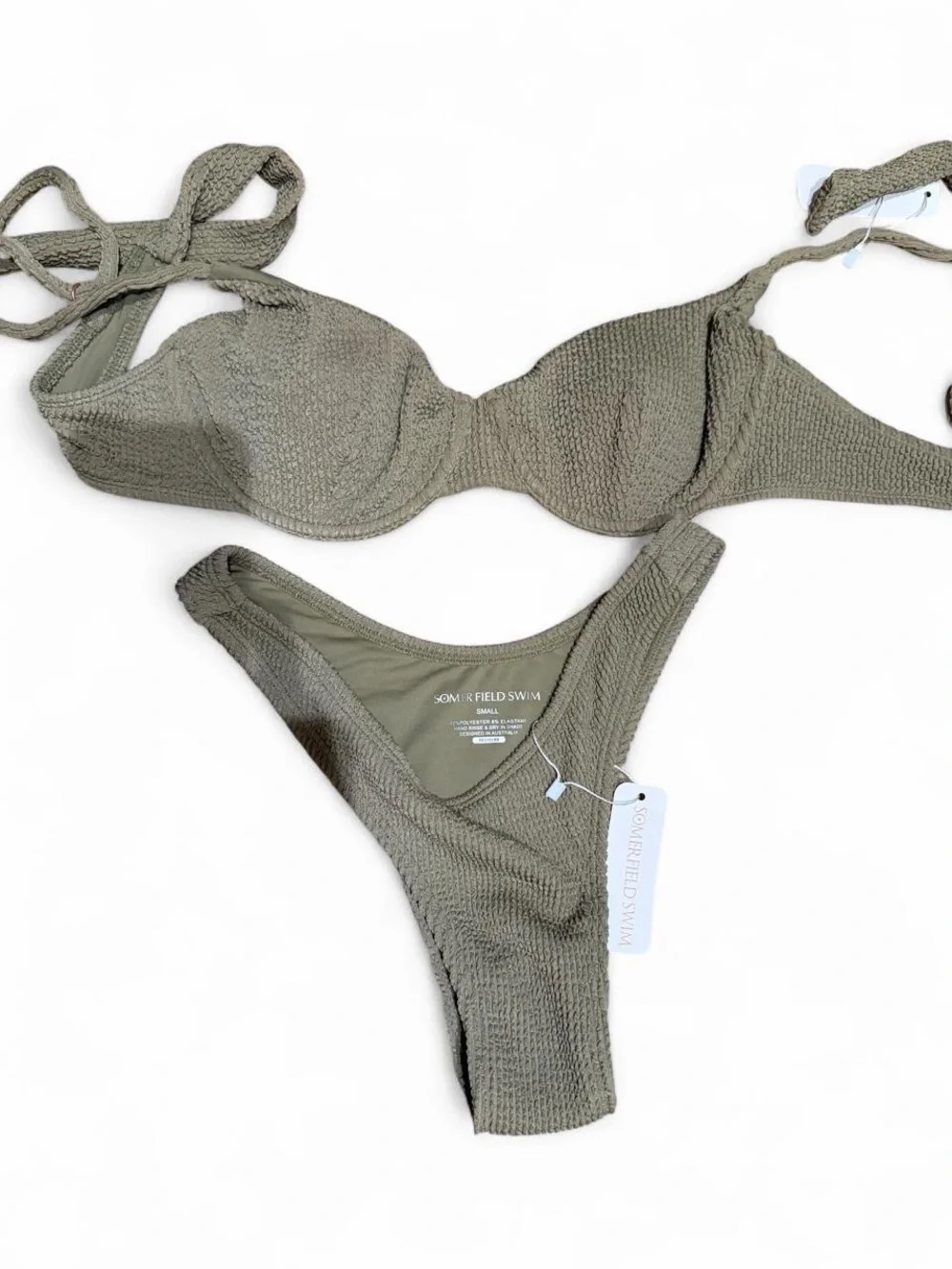 Somerfield Swim Byron Bottom - Nori Green NWT